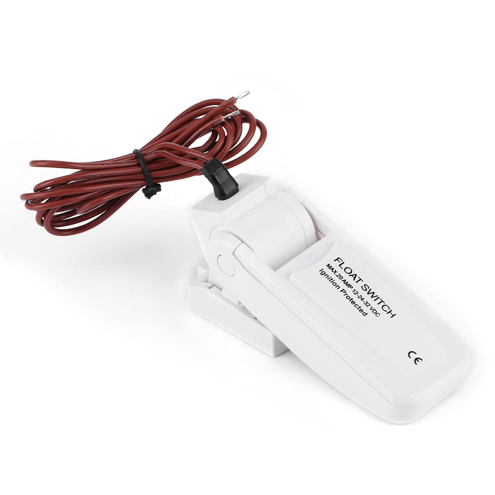 Schwimmerschalter Für Bilgenpumpen (12–24–32 V Dc) – Automatische, Auslaufsichere Steuerung, Quecksilberfrei, Wasserdichter Wasserstandsregler