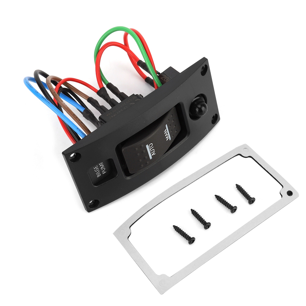 Deluxe Led Ein/aus Bilgenpumpen-schalttafel Mit Schutzschalter