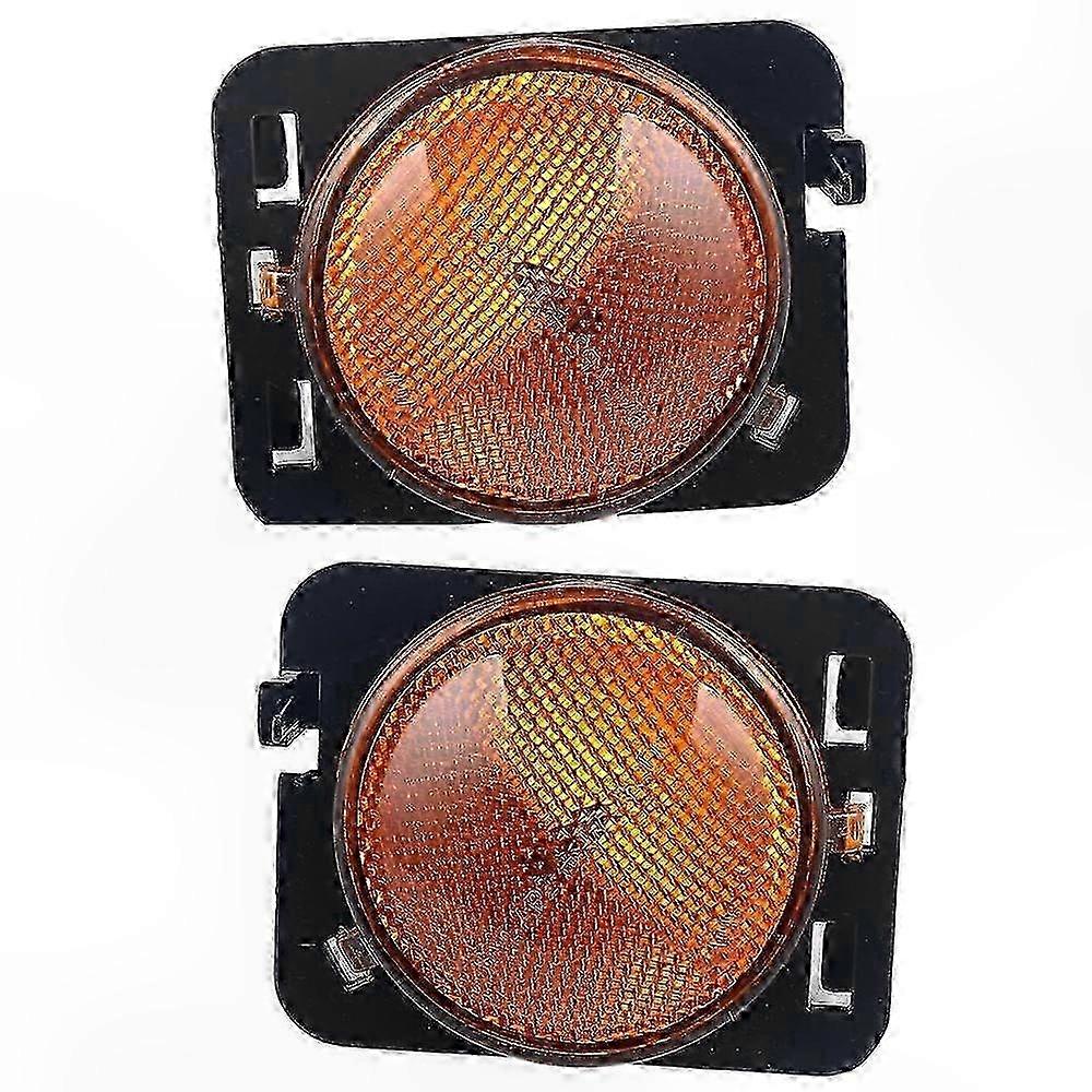 Kotflügel-seitenmarkierungsleuchten Für Jeep Wrangler Jk 2007–2018, Paar Vordere Blinker, Kompatibel Mit Den Oem-teilenummern 55078145aa Und 55078144aa
