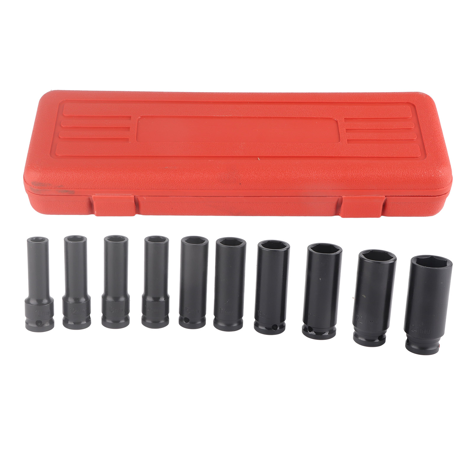 10-teiliges 1/2-zoll-schlagschrauber-steckschlüssel-set, 6-kant-bits, Reparaturadapter, Hohe Härte