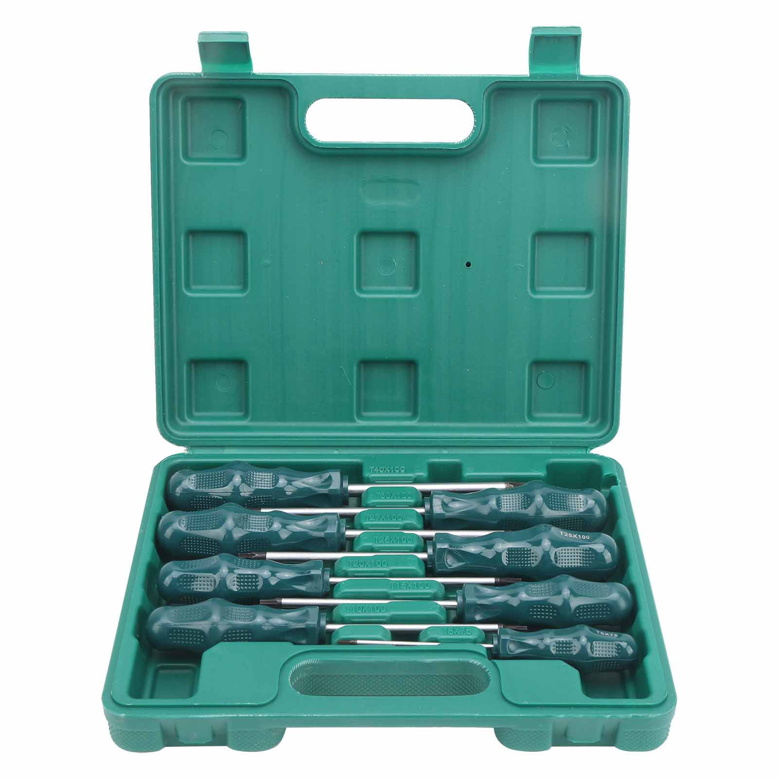 Set Mit 8 Tragbaren Magnetischen Cr-v-sternschraubendrehern Für Die Autoreparatur