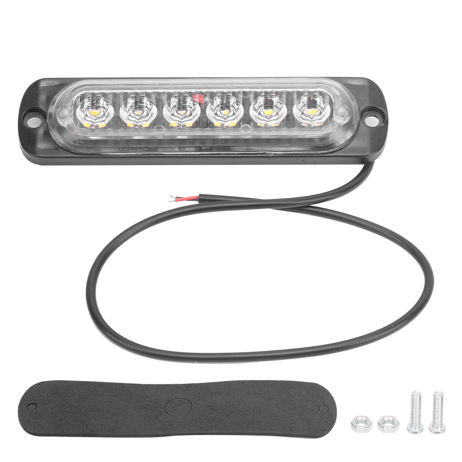 Dauerhaft Gelbe 12v 6-led-seitenmarkierungsleuchte Für Lkw, Pkw, Motorrad