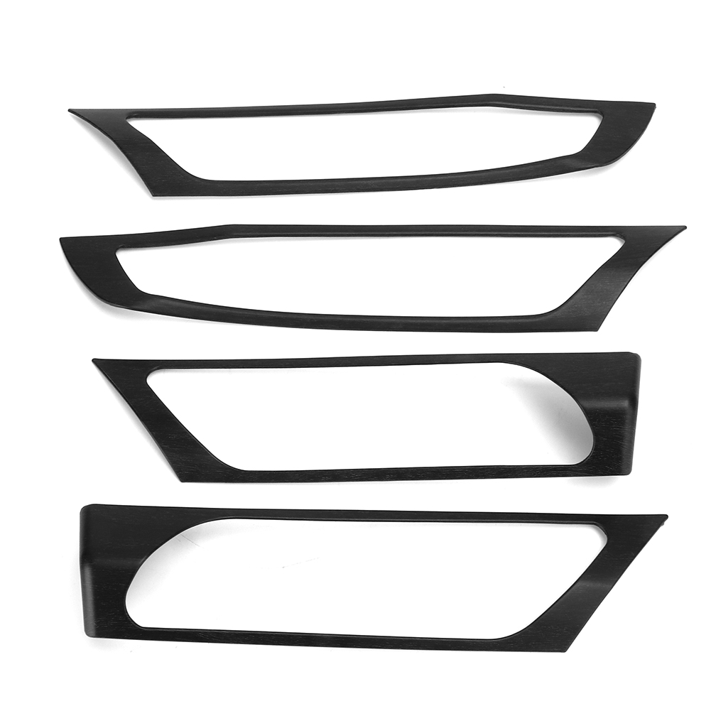 4-teiliges Set Türgriffrahmen-abdeckungen Im Eichenholz-design Für Den Innenbereich, Kompatibel Mit X3 F25 2014-2017