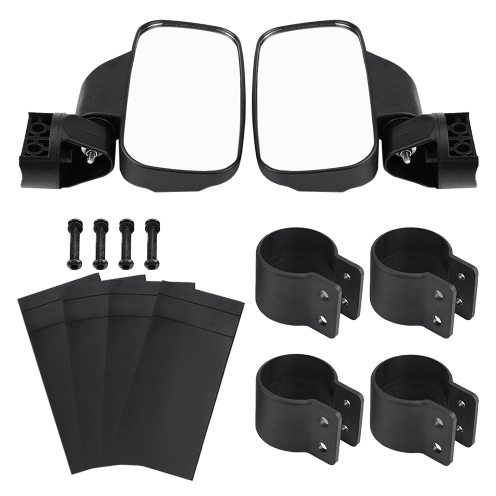 Verstellbarer Seitenspiegel Für Motorräder, Konvexes Design, Kompatibel Mit Utv, Polaris Ranger, Rzr Und Can-am