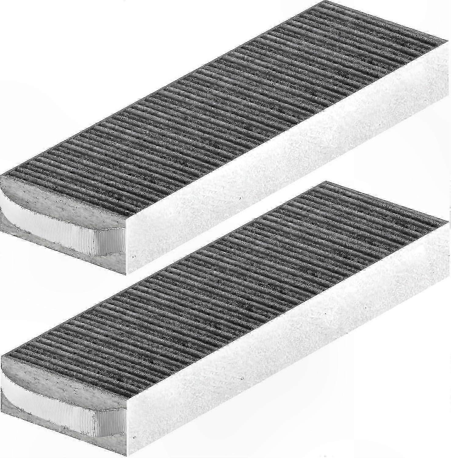 Aktivkohlefilter Für Dunstabzugshauben, 2er-pack, Universell, Ersatz Für Küchenlüftungssysteme