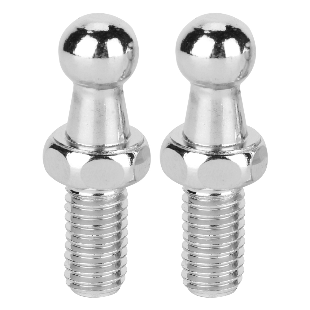2 Stück Cnc-gefräste Kugelgelenkbolzen Aus Aluminiumlegierung Für Gasfedern, Sphärische Endkappe (m8)