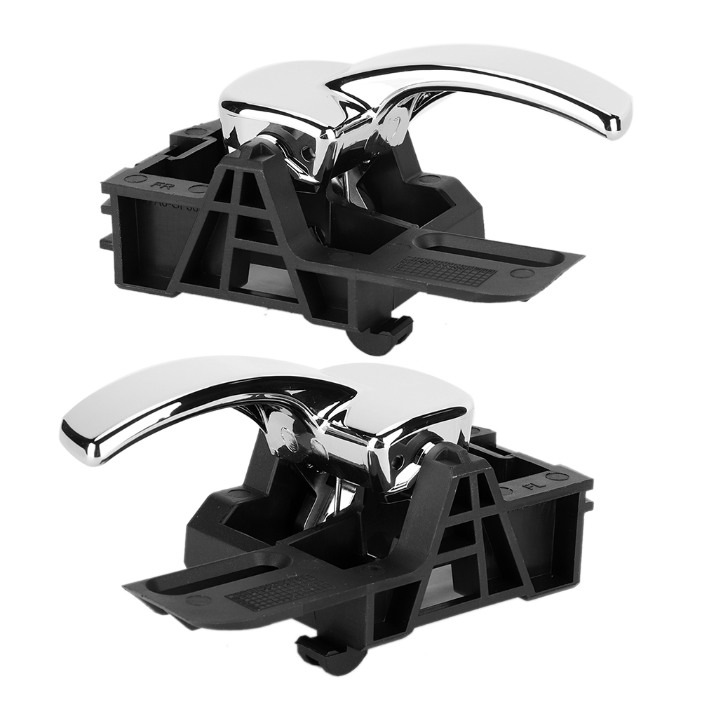 2 Verchromte Türgriffe Für Den Innenraum, Links Und Rechts, 80671-jd00e, Kompatibel Mit Nissan Qashqai 2004-2007