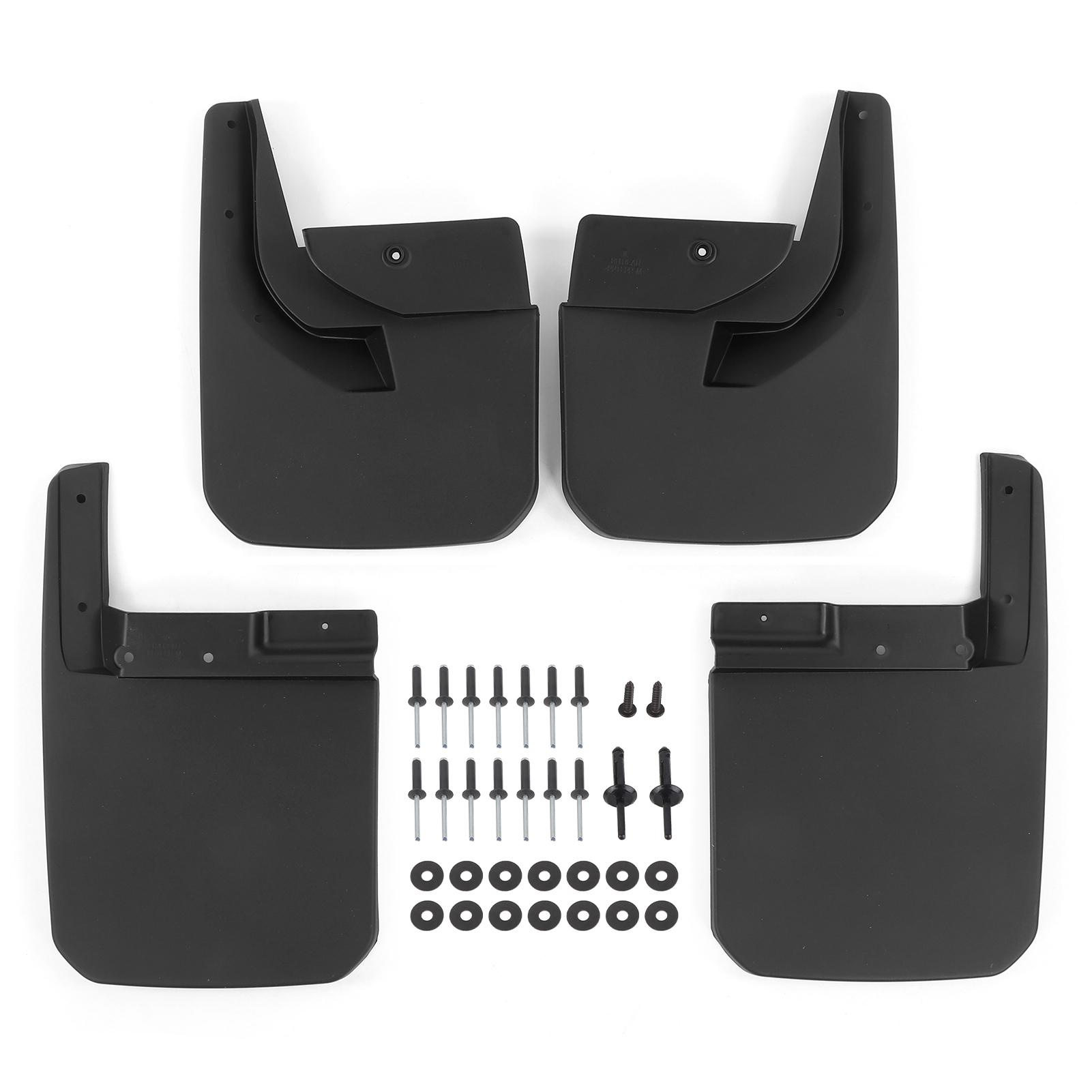 Vorder- Und Hinterradkotflügel Für Jeep Wrangler Jl 2018-2020, Schmutzschutzzubehör, Kotflügelsatz, Kompatibel Mit Jl-modellen.
