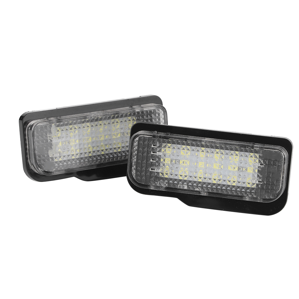 2 Led-kennzeichenleuchten (6000k) Für Tesla Model S (2012–2015) – 12 V Dc