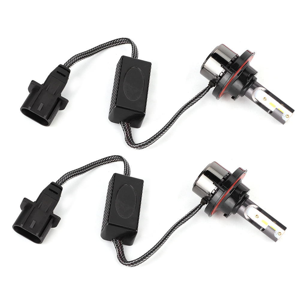 2 H13 9006 30w 6000k Hellweiße Led-lampen Für L8-autoscheinwerfer, 2er-pack