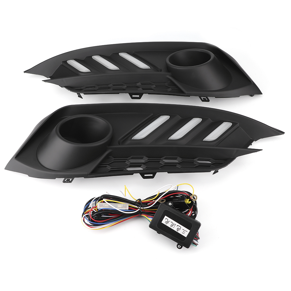 2 Stück 3-farbige Led-tagfahrlichter (drl) Für Honda Civic 10. Generation 2016-2018