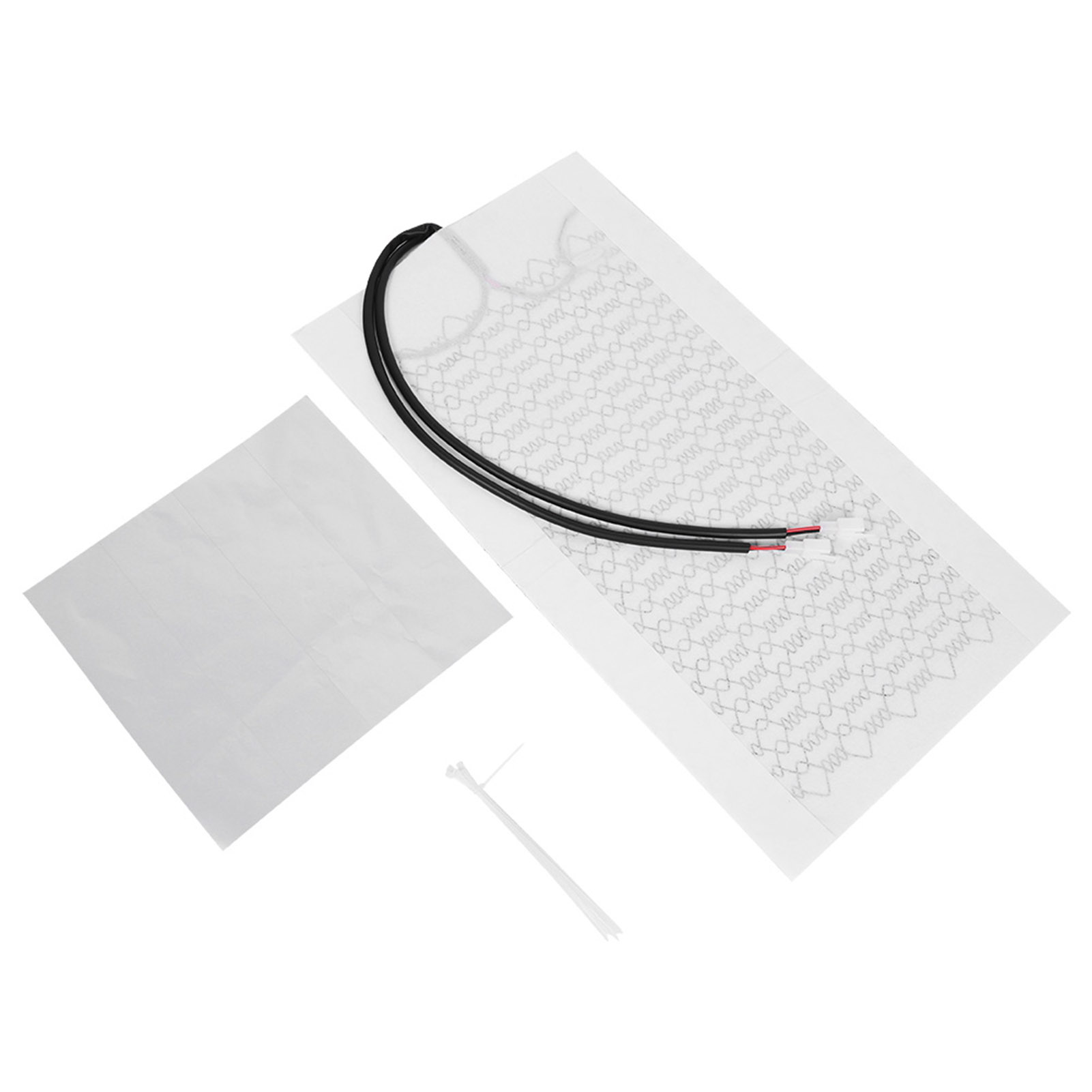 2 Beheizbare Autositzkissen 12v 53x27cm Carbonfaser-wintermatten