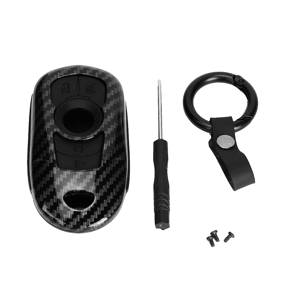 Schutzhülle Aus Kohlefaser Für Die 5-tasten-fernbedienung, Passendes Zubehör Für Buick Envision
