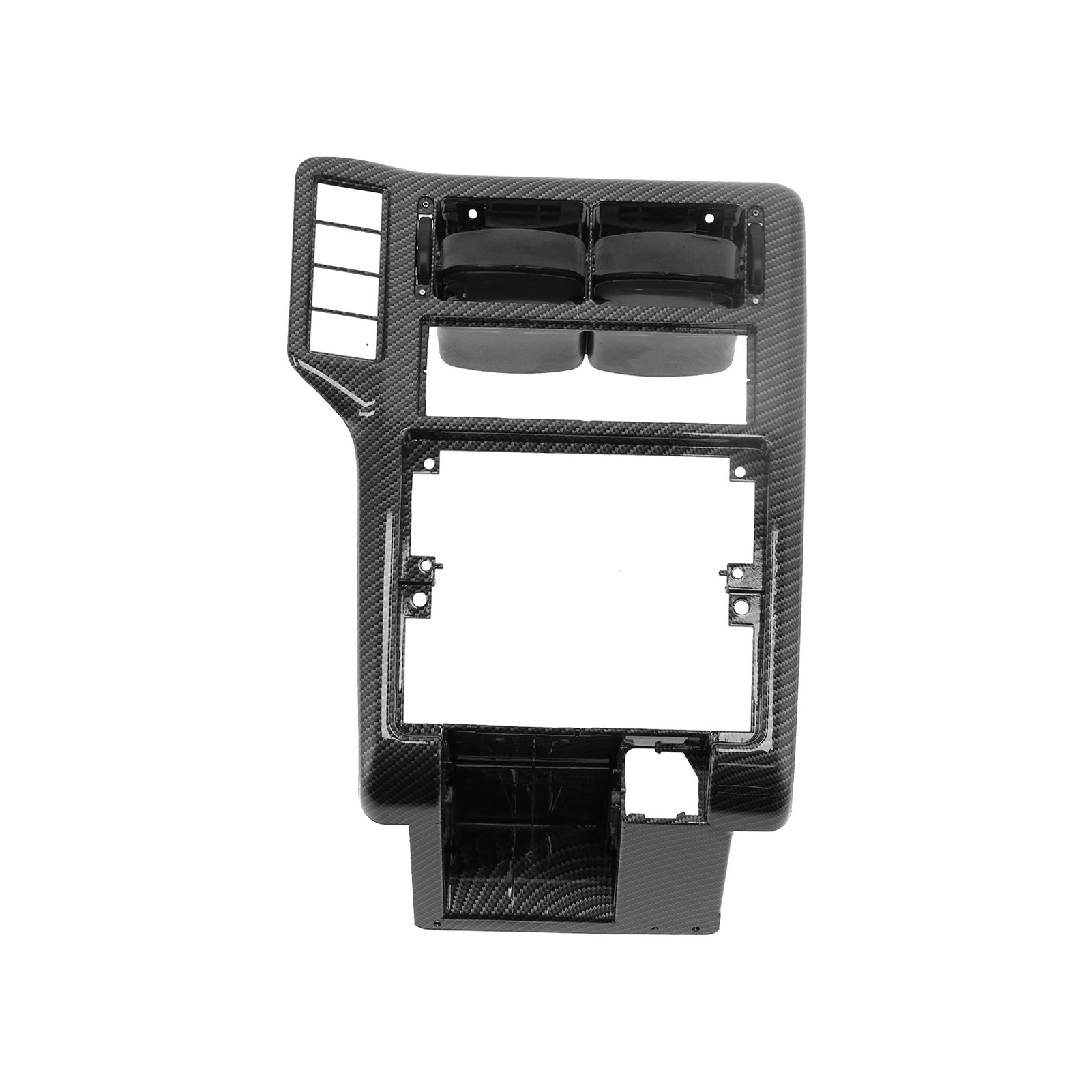 Mittellüftungsgitter Aus Kohlefaser 6n1858071a Für Seat Ibiza Ii Armaturenbrett, Mittelkonsolenverkleidung, Carbon-optik