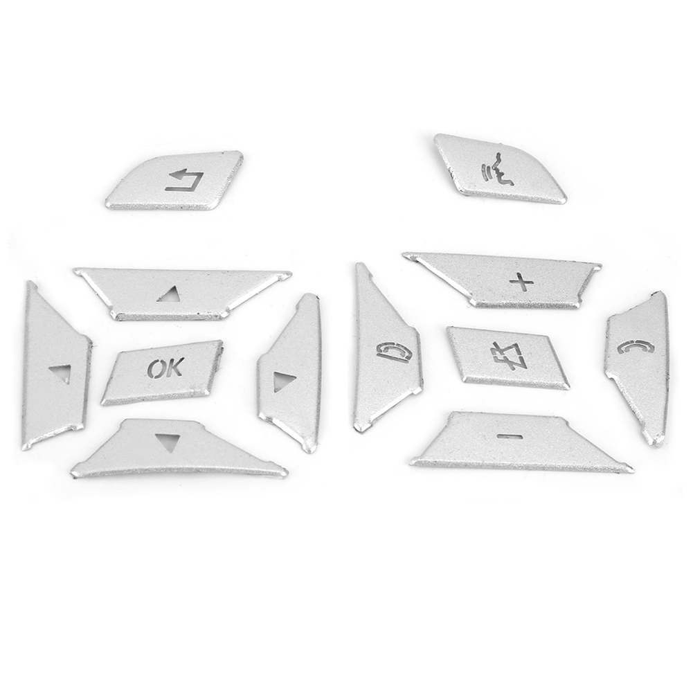 12-teiliges Set Lenkradverkleidungs-schutzaufkleber, Kompatibel Mit Mercedes-benz W204 W212 W117