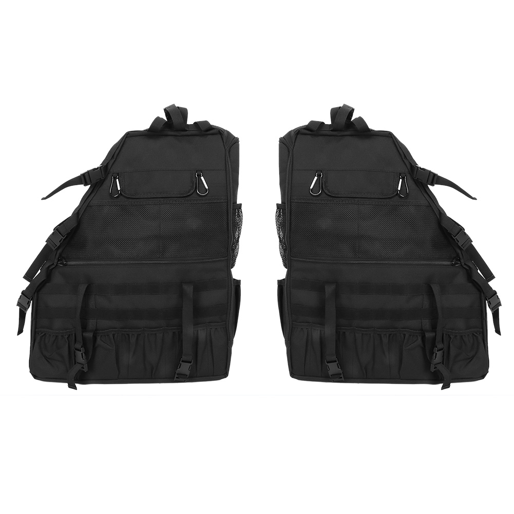 Set Mit 2 Mehrzweck-aufbewahrungstaschen Für Stabilisatorstange, Kofferraum-organizer Für Jeep Wrangler 2/4-türer 2007-2016