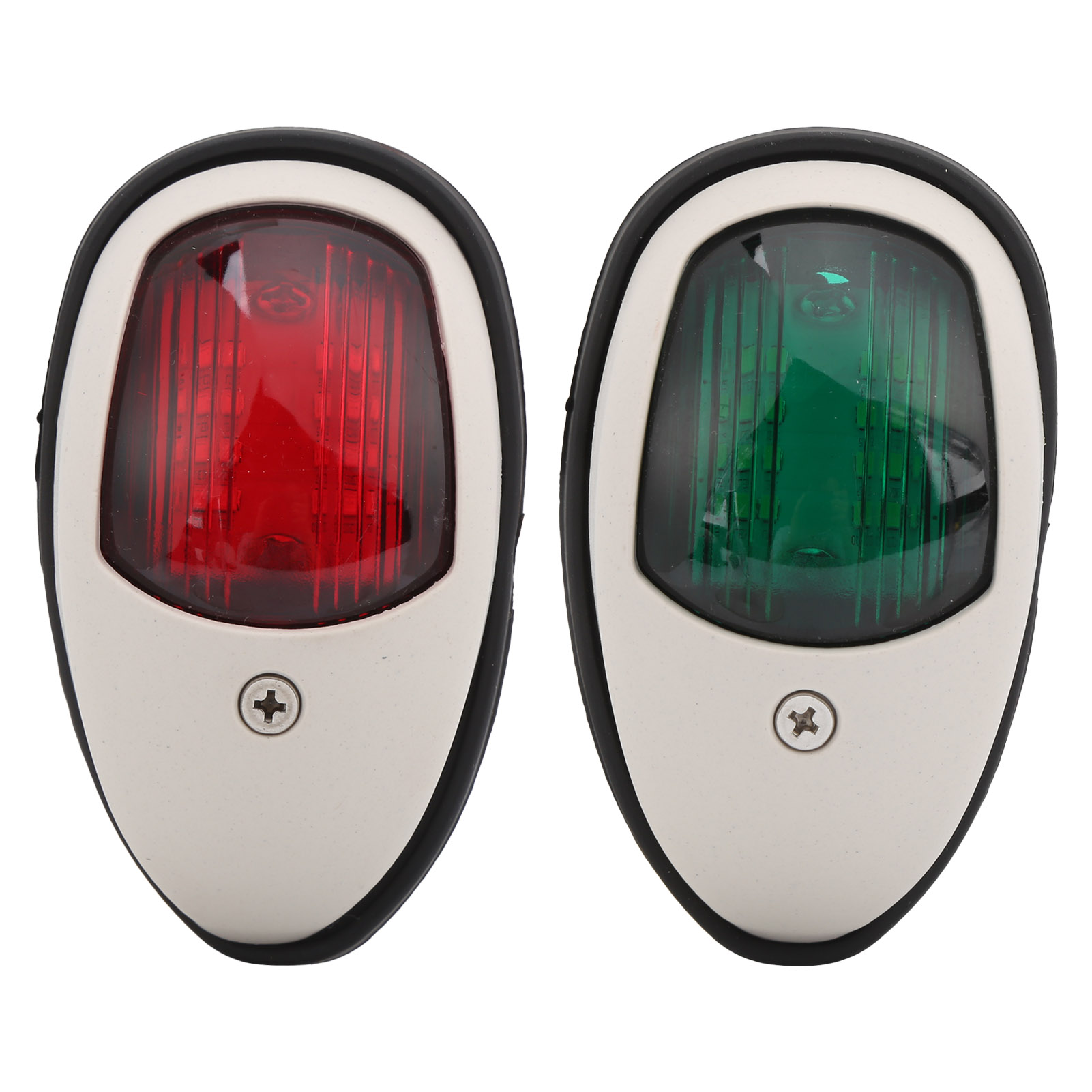 2 Stück 10-30v Led-navigationslichter Für Boote, Universelle Signallampen Für Pontonboote Und Yachten