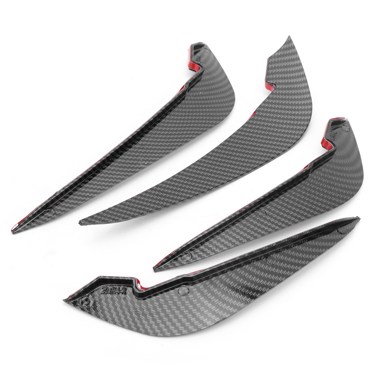 Frontstoßstangenspoiler, Lippensplitter, Entenbürzel Für Audi A4 B9 (2020–2021), Carbonfaser-optik, Autozubehör