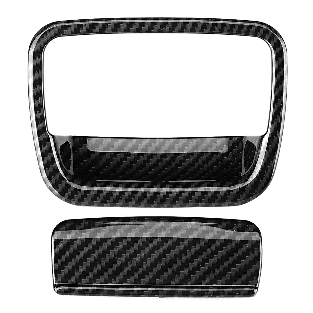 2 Handschuhfachgriffe Aus Abs-kohlefaser, Innenverkleidungsabdeckung Für X1 E84 2011-2015
