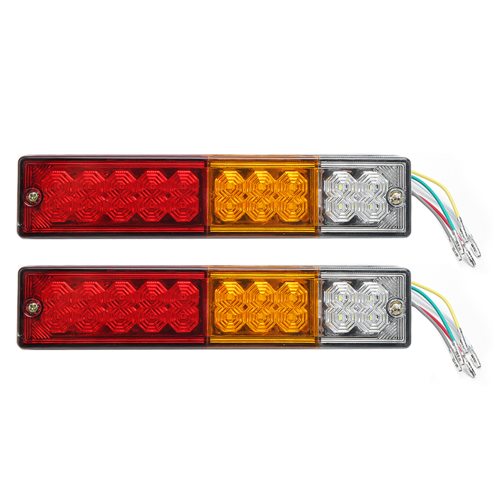 2 Stück Seitenmarkierungsleuchten, 20 Leds, 3 Farben, Für Fahrzeuge, Blinker, Rücklicht, Hl I-012