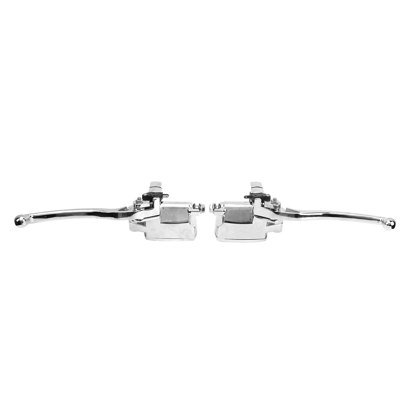 Paar Universelle Kupplungshebel Aus Aluminiumlegierung Und Hydraulischer Bremszylinder Für 1-zoll-motorradlenker