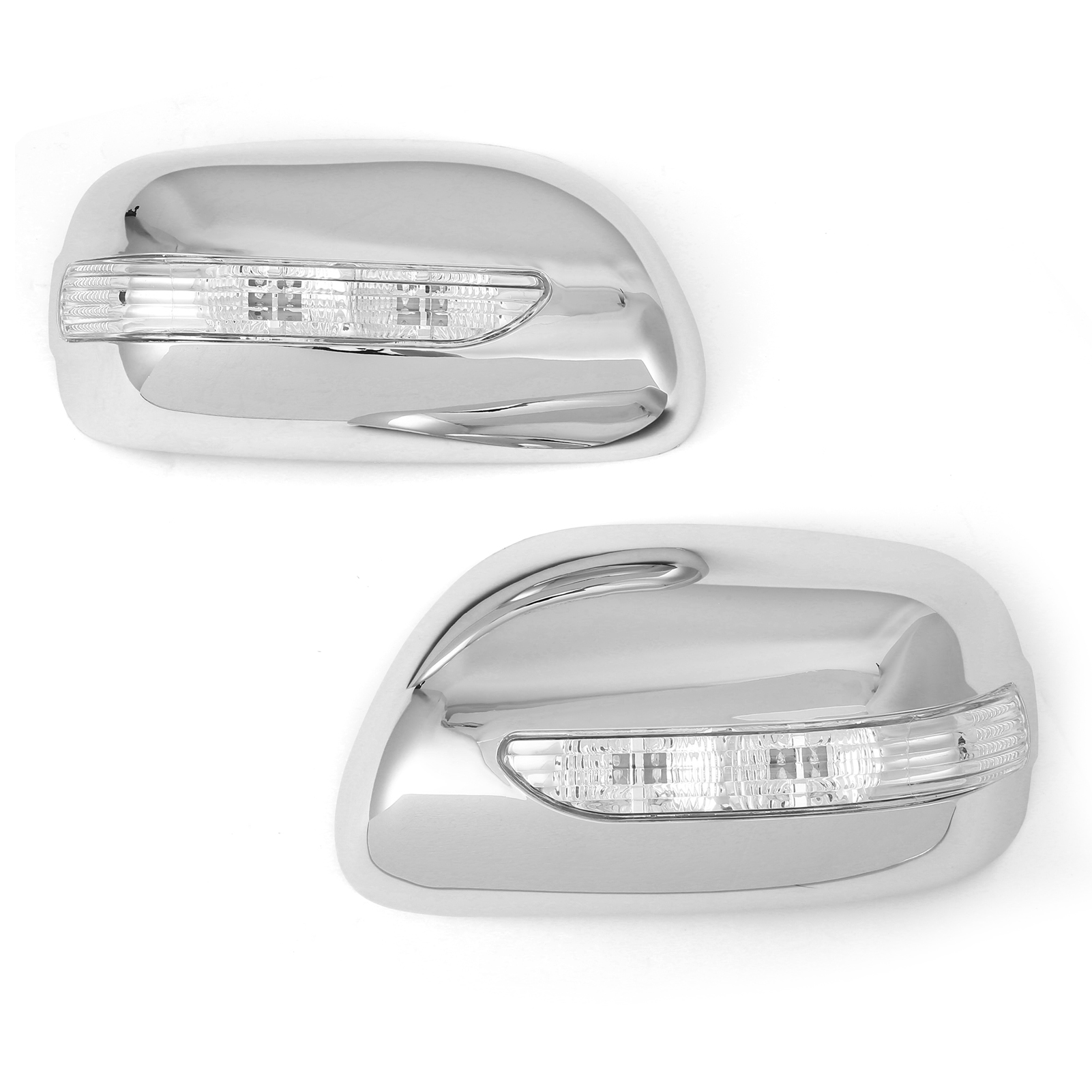 2x Außenspiegelkappen Mit Led-beleuchtung Für Ford Wish 2003-2009, Ersatzgehäuse