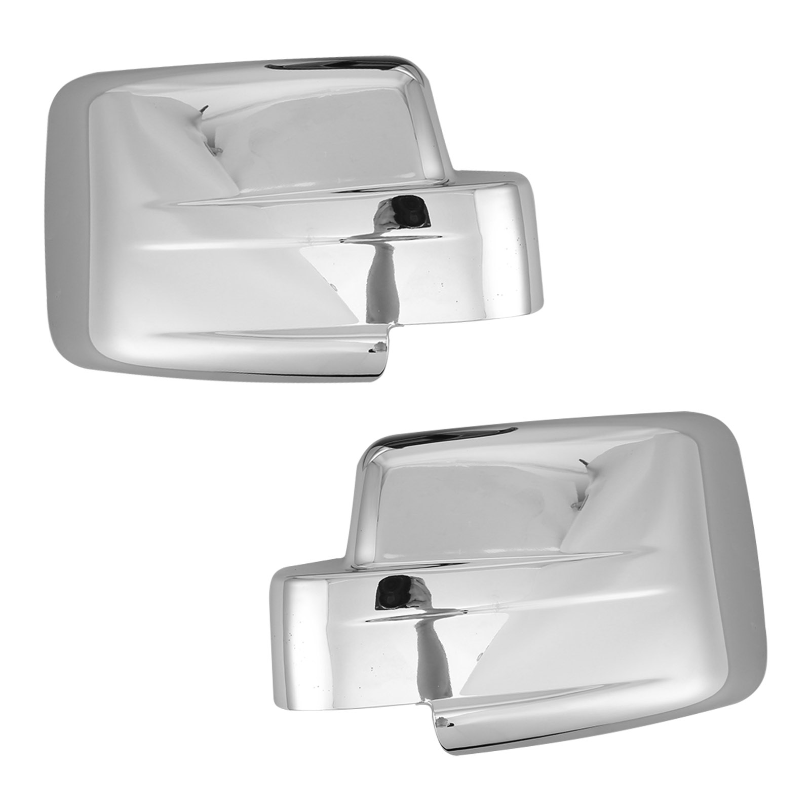 2x Verchromte Abs-seitenspiegelkappen Für Jeep Liberty 2008-2012
