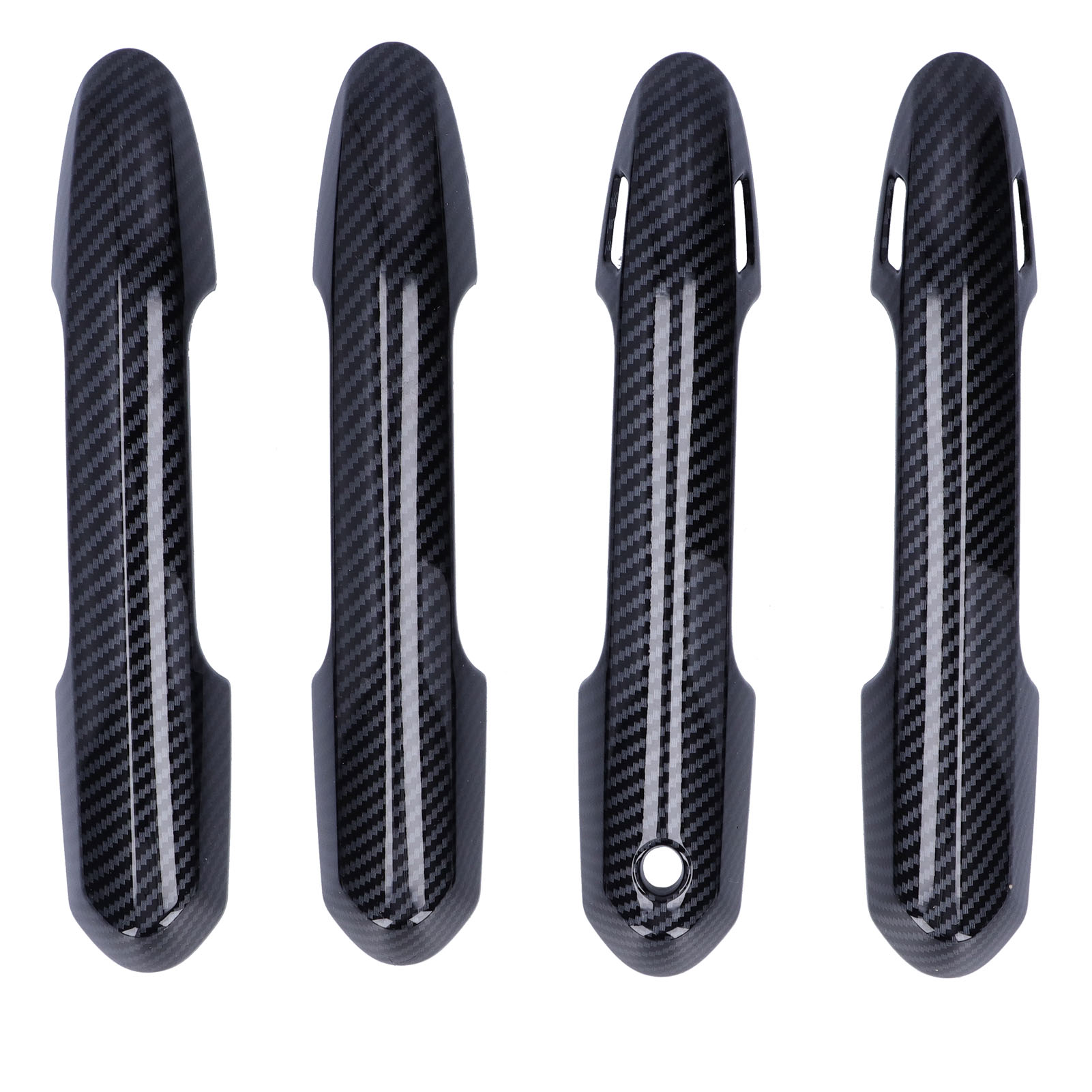 4-teiliges Set Türgriffblenden In Carbonfaser-optik Für Rav4 2019-2021