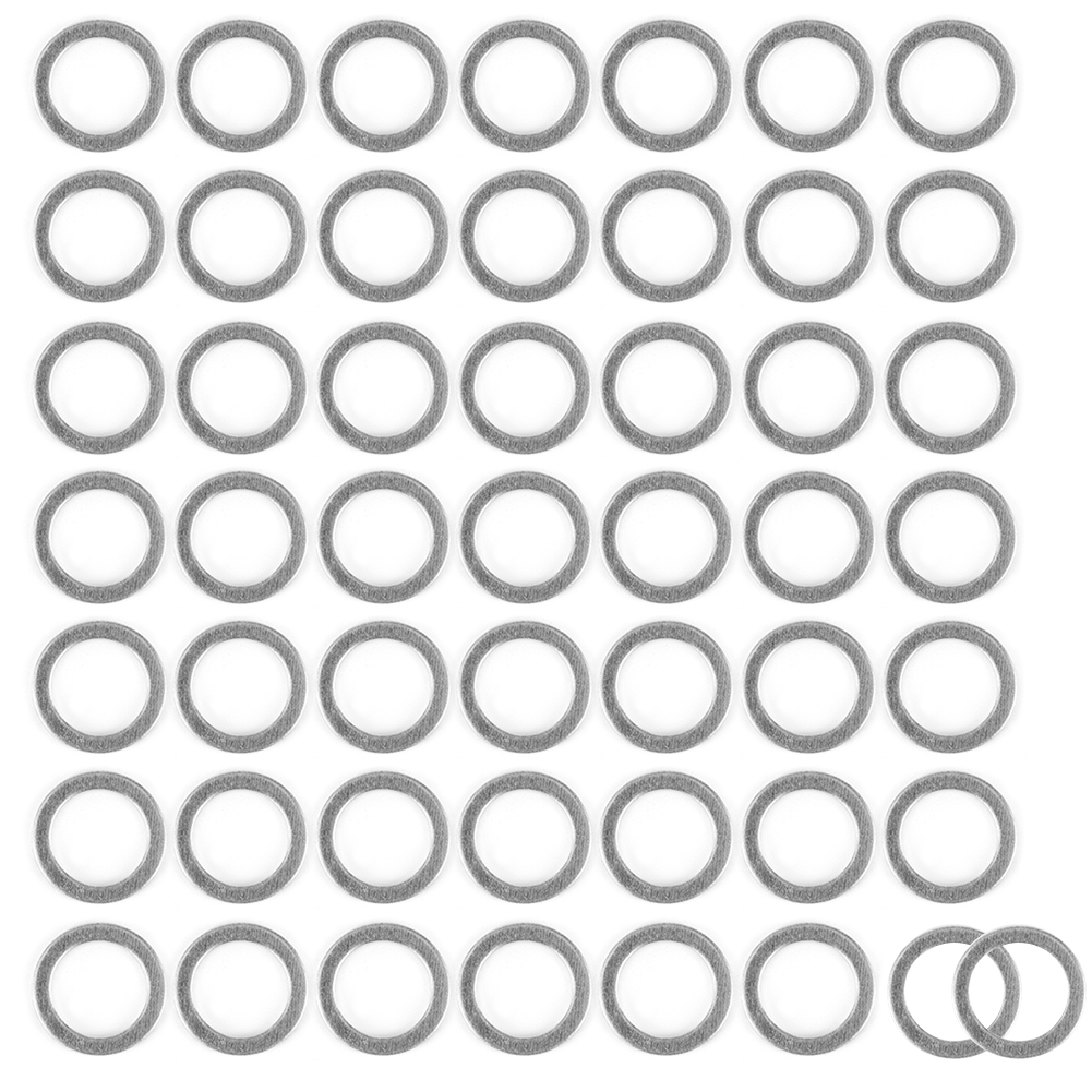 50 Ölablassschraubendichtungen 995641400, Kupferdichtringe, 50 Stück, Kompatibel Mit Mazda 323, 626, 929
