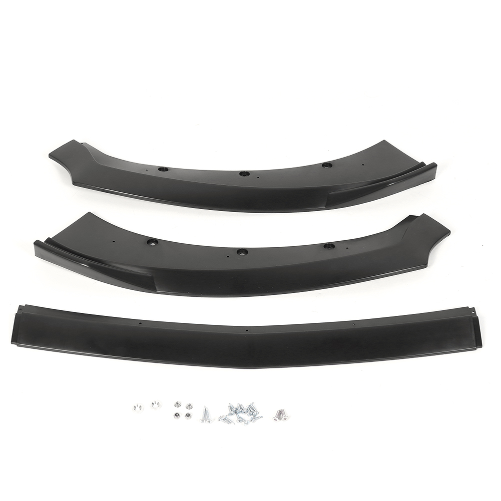 Dreistufiger Frontspoiler Unten, Diffusorlippenschutz, Kompatibel Mit Ford Mustang 2015-2018, Frontschaufel-stil.