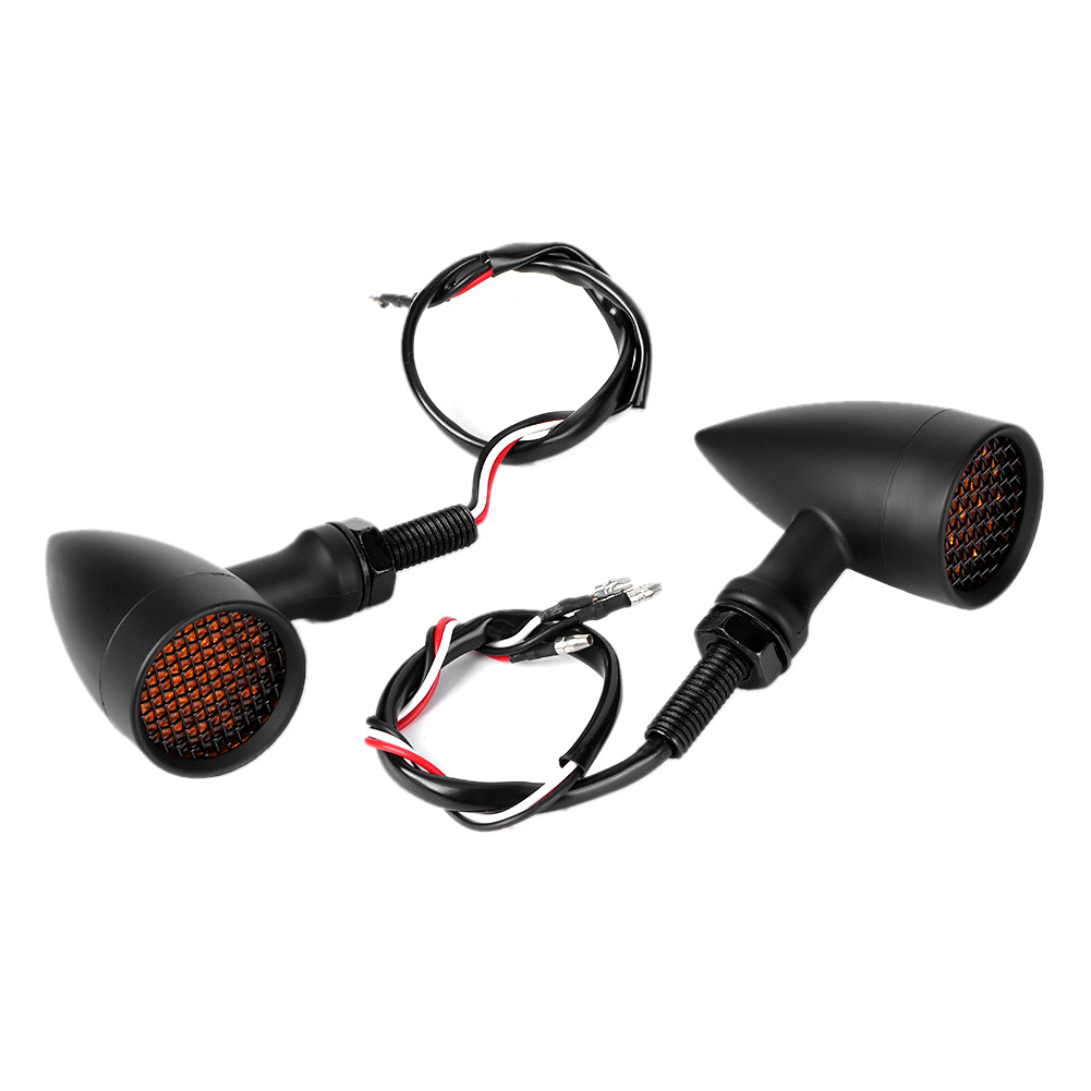 Led-bremslicht Und Blinker Im Retro-stil Für Honda-motorräder, Aufschraubbares Blinklicht