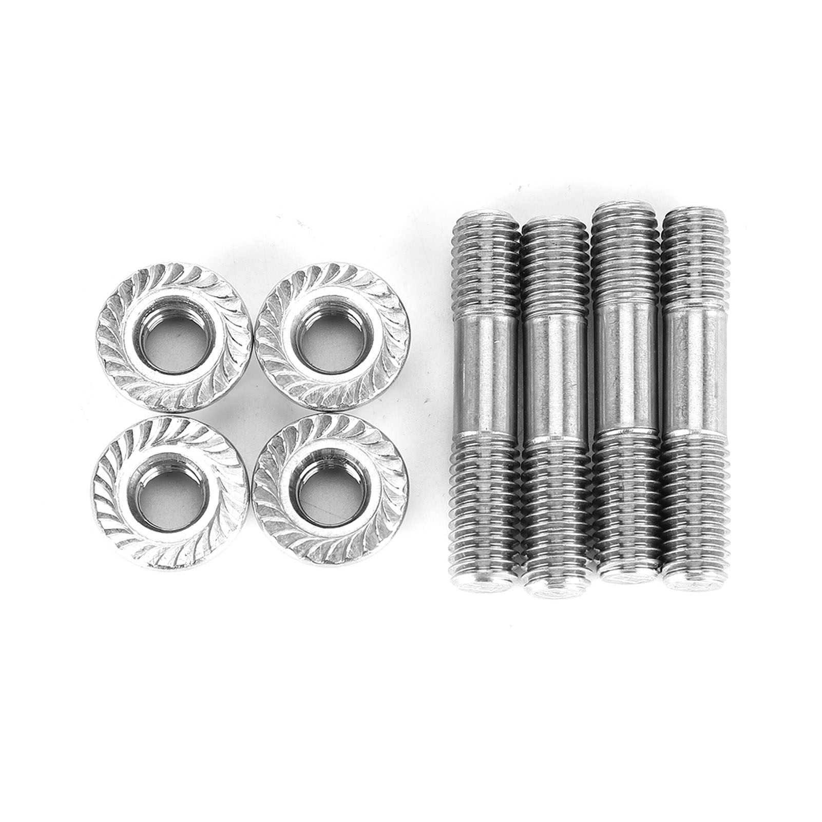 M8x1,25 42 Mm T25 T28 Stehbolzenmuttern Für Kfz-auspuffanlagen – 4er-set