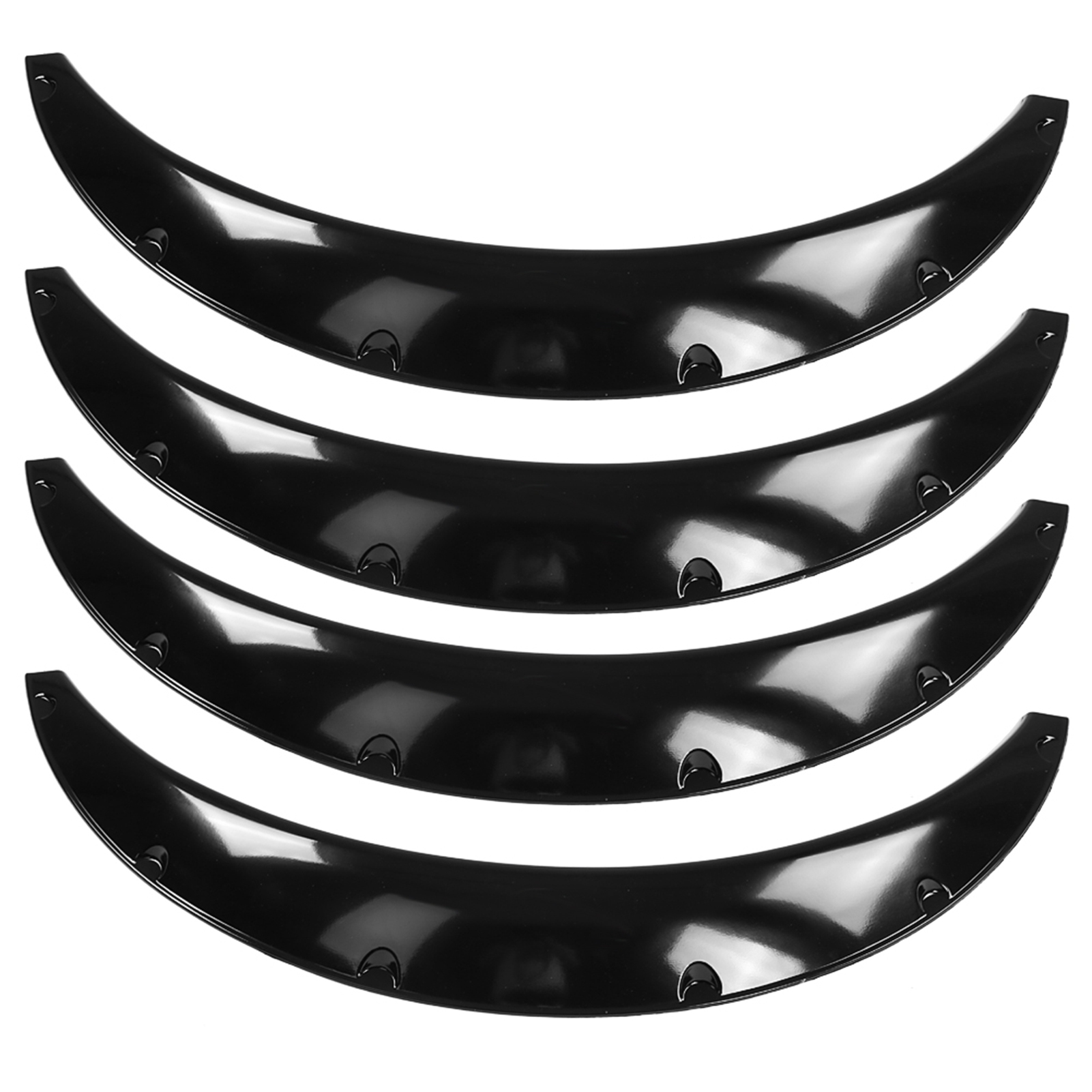 Stück 850 Mm (33,5 Zoll) Universelle, Flexible Kotflügelverbreiterungen Für Pkw, Extra Breite Radkästen Vorne Und Hinten