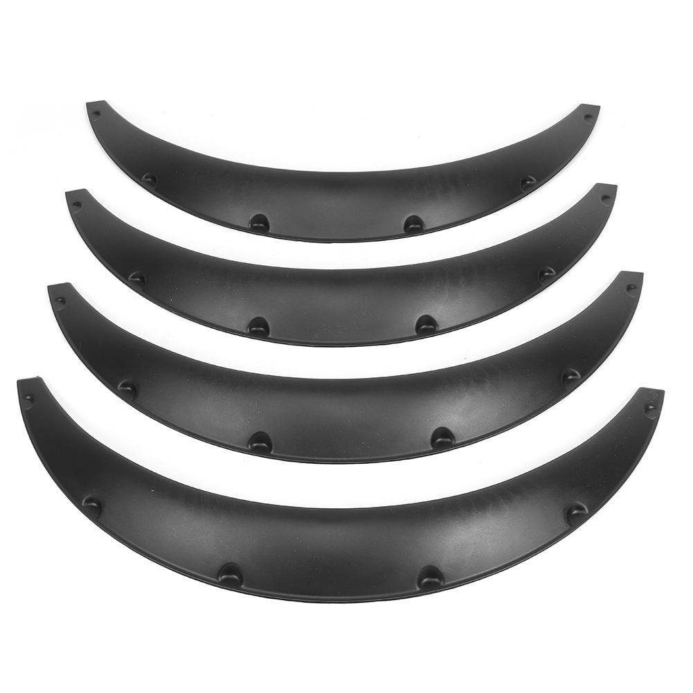 4 Sätze Universeller, Flexibler Kotflügelverbreiterungen (90 Mm, 3,5 Zoll) Für Geländewagen
