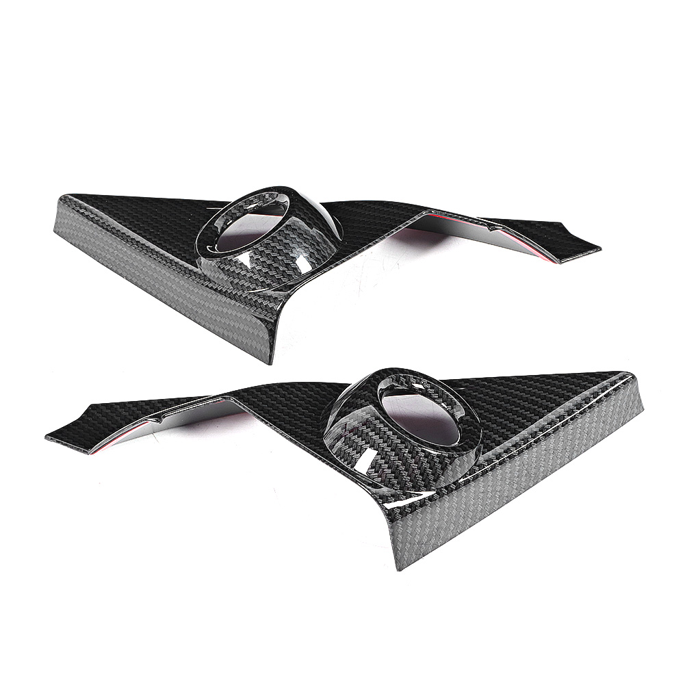 2 Lautsprecherblenden In Carbon-optik Für Die A-säule Des Honda Civic Der 10. Generation (2016–2019)