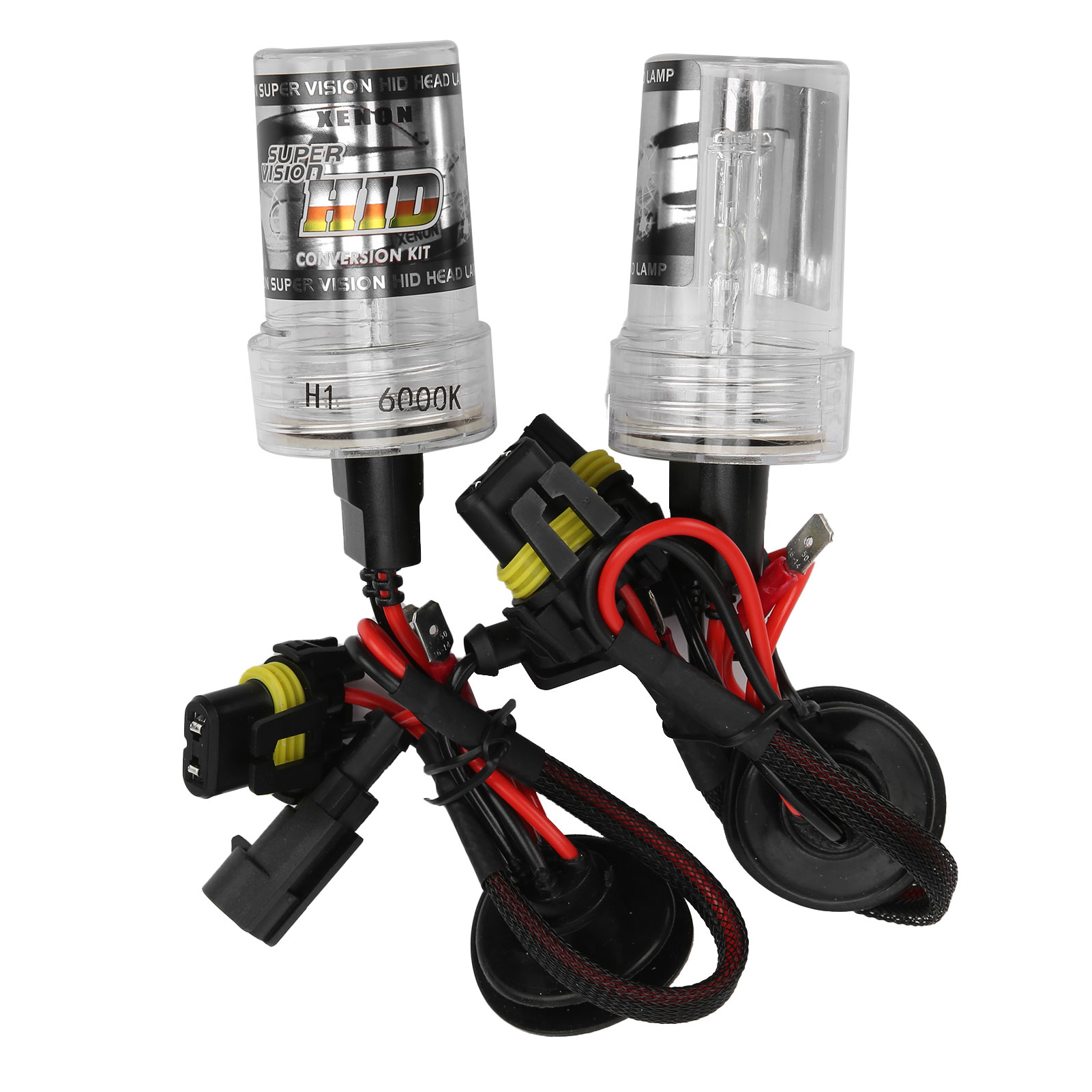 12v Universal-hid-lampe 6000k 35w 3250lm Hochleistungs-scheinwerferlampe H1-sockel
