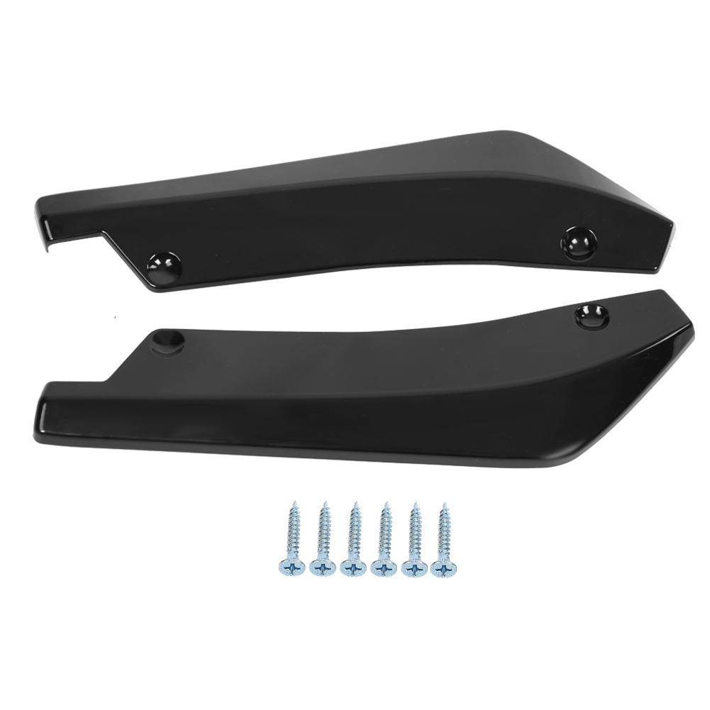 2-teiliger Heckspoiler Mit Aufprallschutz Für Autos, Entenbürzel-diffusor, Eckstoßstangenabweiser