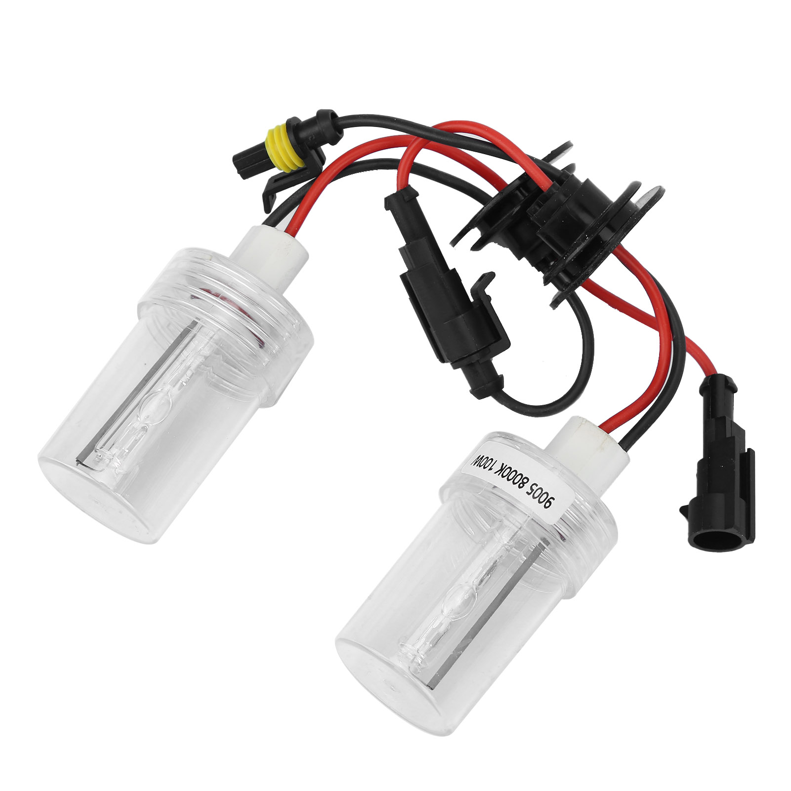 Paar 9005 Hid-xenonlampen Für Autoscheinwerfer, 100 W, 8000 K, 6800 Lm, Beleuchtungszubehör