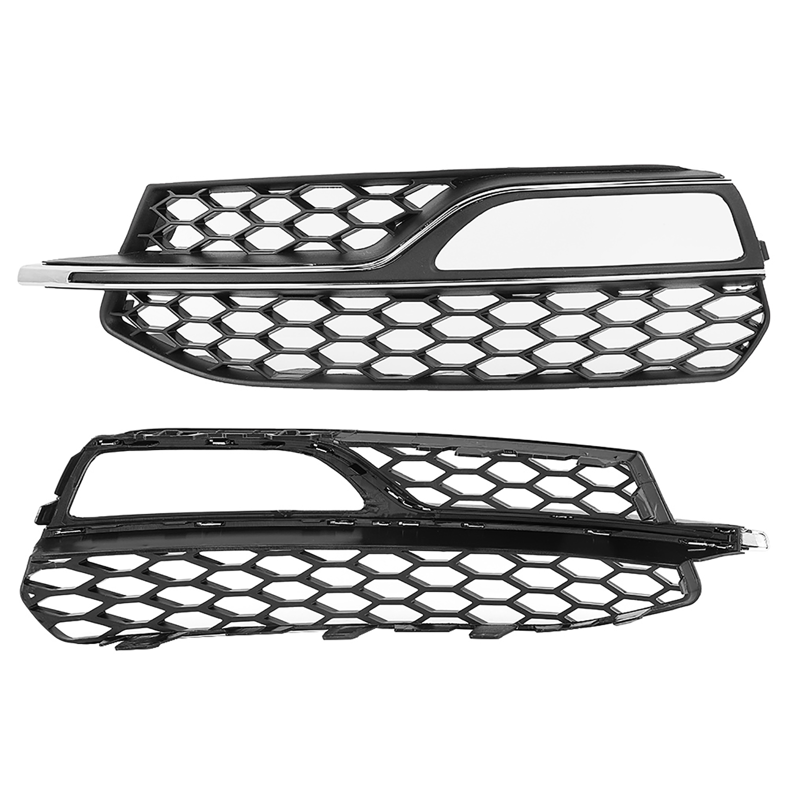 1 Paar Chrom-kühlergrillblenden Für Nebelscheinwerfer, Passend Für Audi A3 S-line S3 (2013–2016)