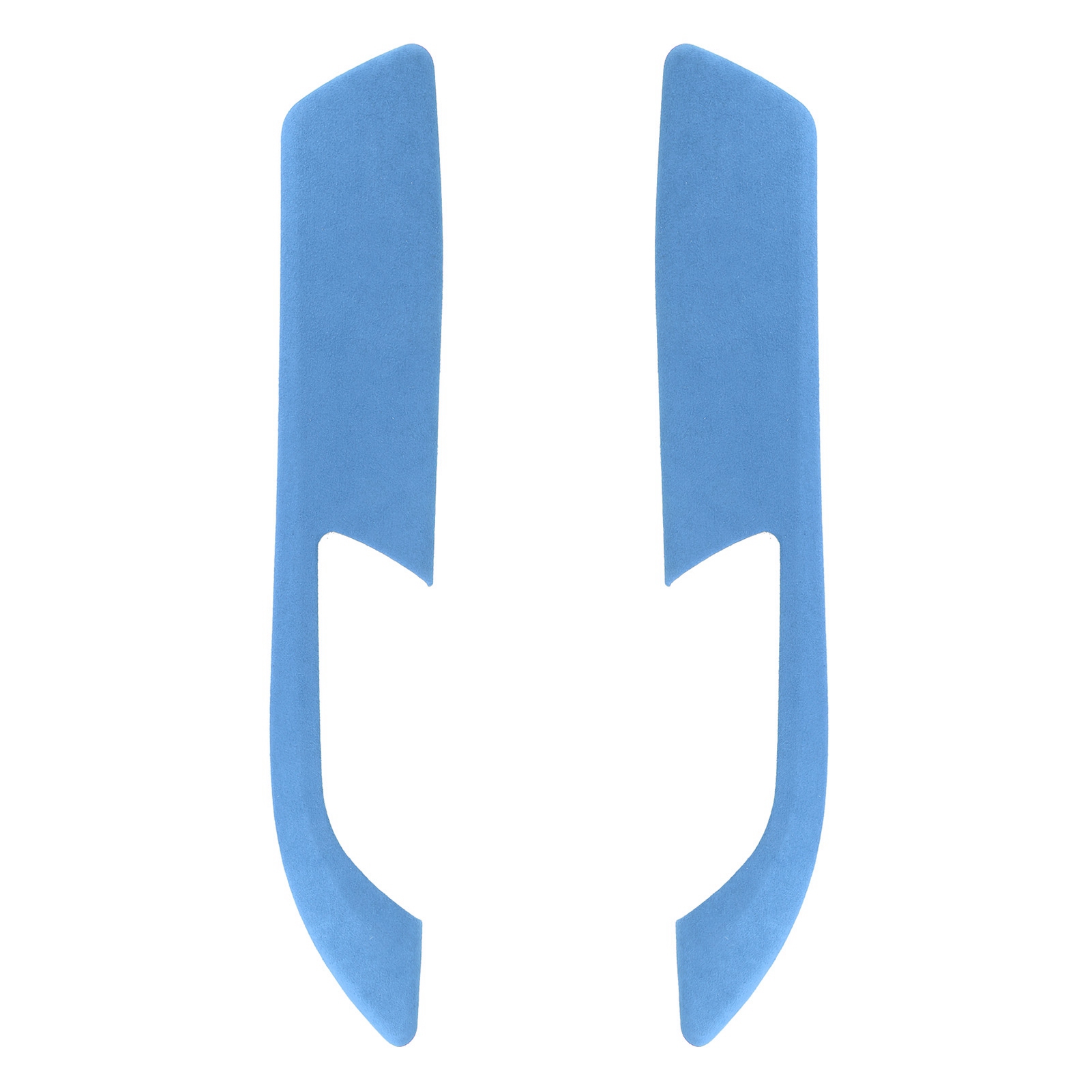 2 Blaue Türgriffblenden Aus Wildleder Für Den Innenraum, 2 Mm Dick, Für Z4 E89 2009-2016, Inklusive Abdeckrahmen.