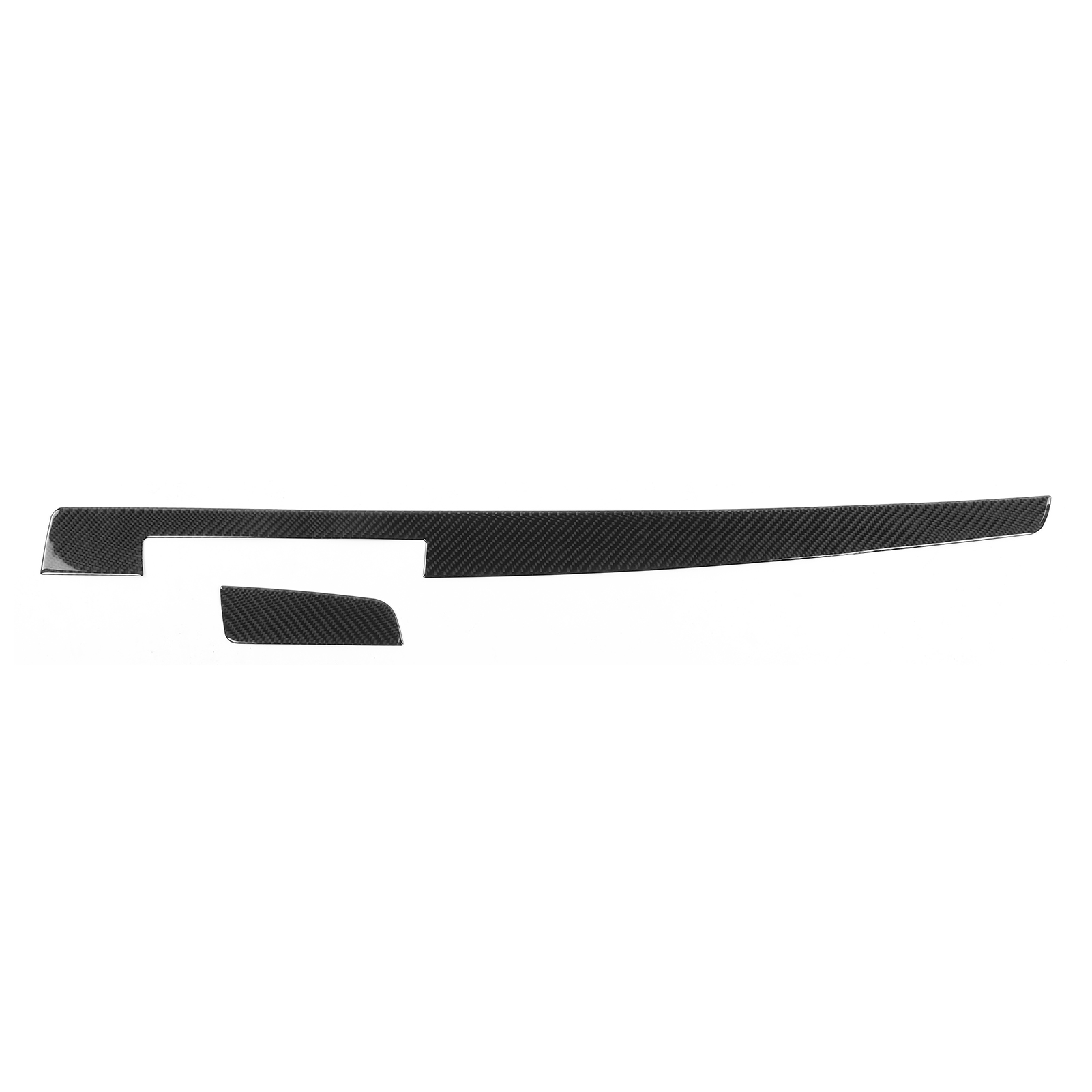 2-teiliges Armaturenbrett-zierleisten-set Für Rav4 1519, Weiche Mittelkonsolenabdeckungen Aus Kohlefaser, Beifahrer-panel, Auto-dekor