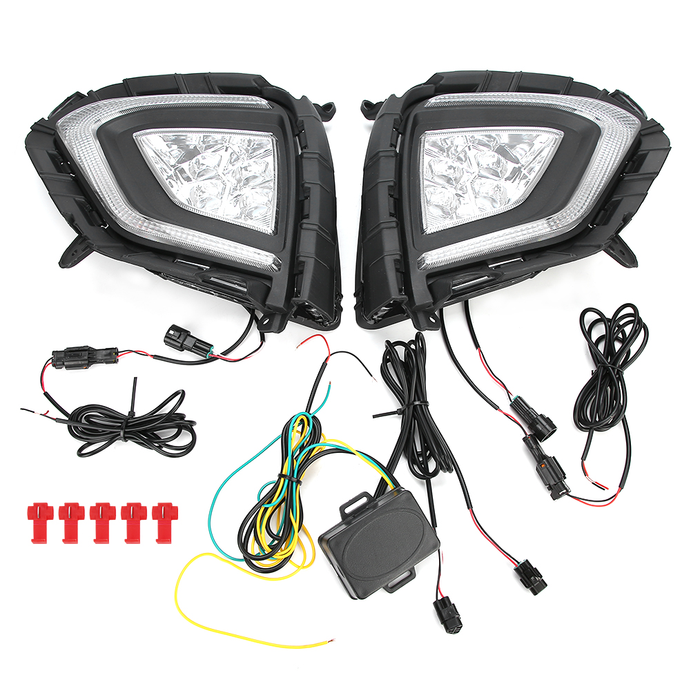Led-tagfahrlicht 6000-6700k Kompatibel Mit Hyundai Creta Ix25 2017-2018