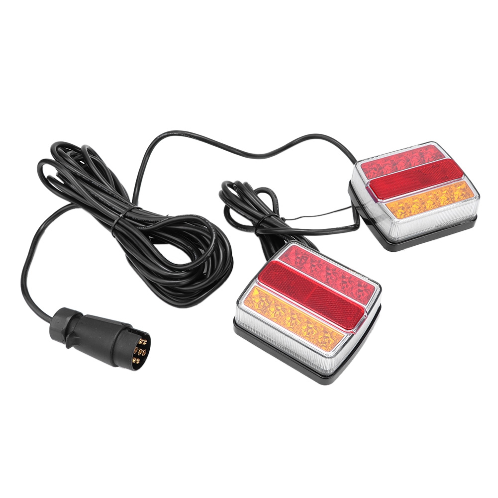 12v Superhelle, Wasserdichte 16-led-anhängerrückleuchte Mit Magnet