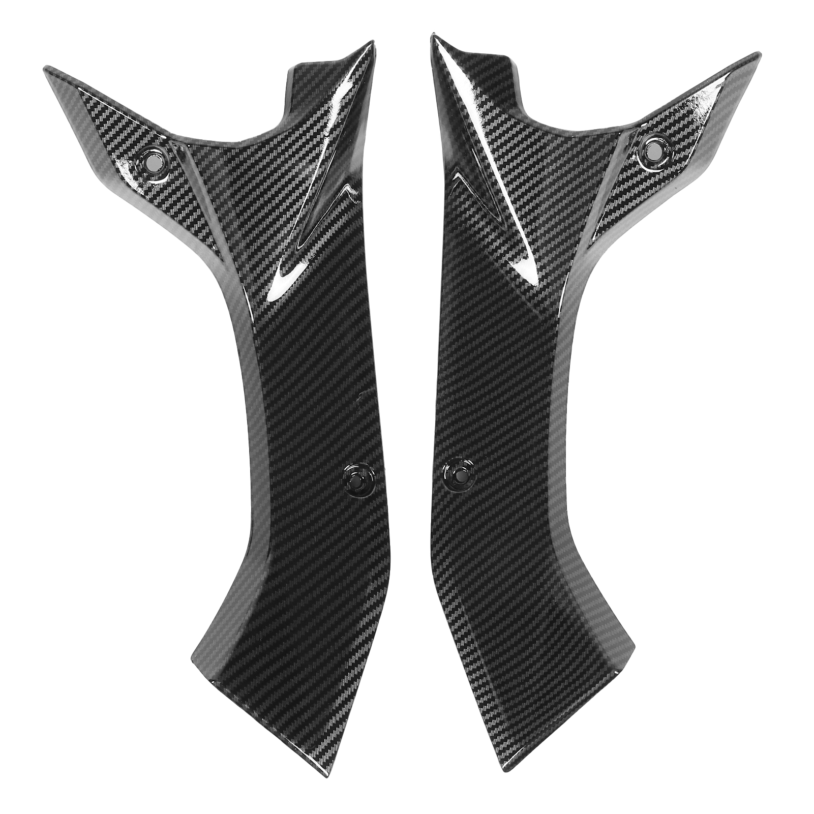 Seitlicher Lufteinlassring Aus Kohlefaser, Verkleidungszierleiste, Anpassbar Für Yamaha Yzf R6 2017-2020