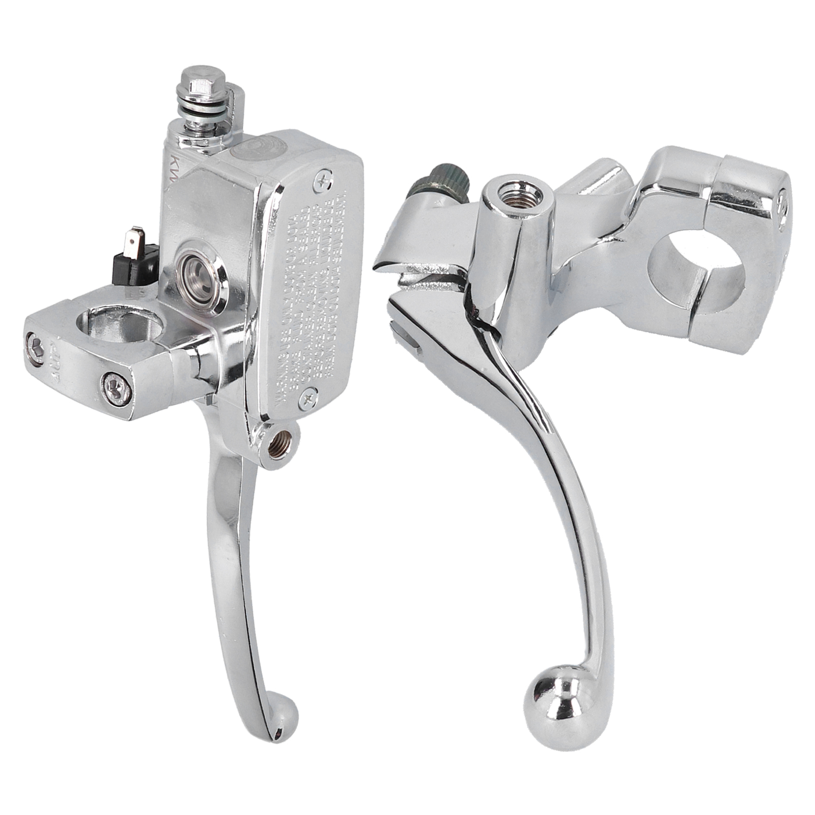 2 X 1-zoll-kupplungs- Und Bremszylinderhebel Aus Aluminium, Universelles Motorradzubehör