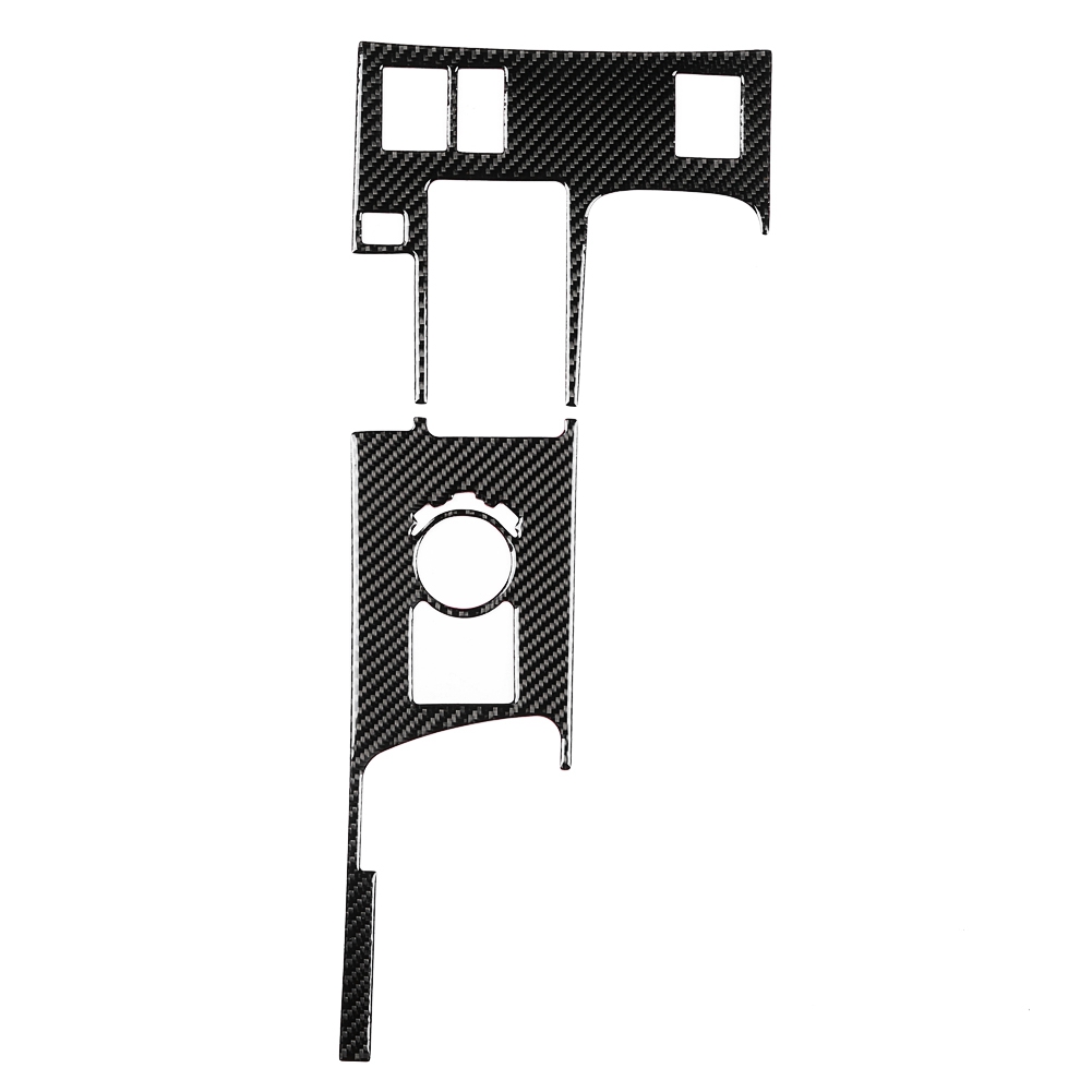 2 Carbonfaser-zierblenden Für Lexus Is250 Is300 (2013–2018) – Schalthebelblende