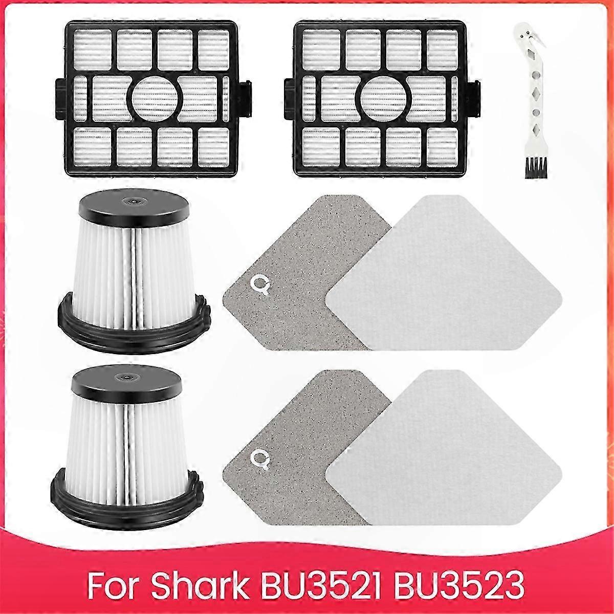 Ersatz-hepa-filter Für Kabellose Stielstaubsauger, Zubehörset Kompatibel Mit Modell Bu3521