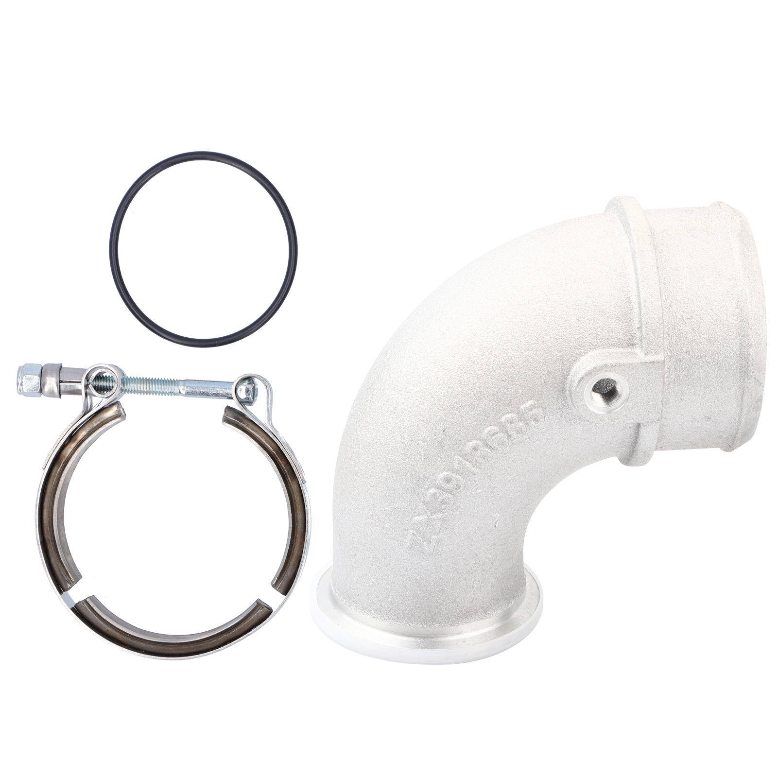 90°-turboansaugkrümmer Mit Klemme Für Luftkanal, Passend Für Cummins 6bt, 6bta, 4bt Und Daf.