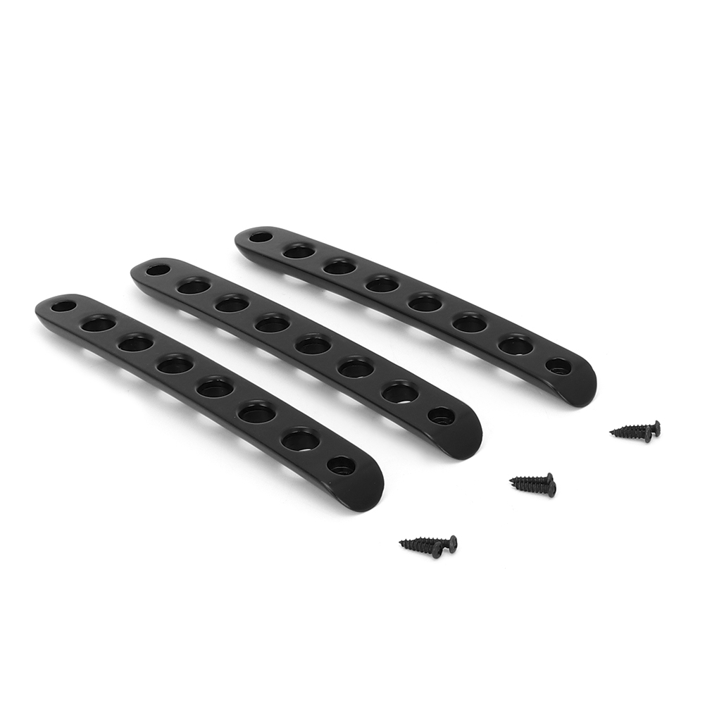 3-teiliges Türgriffset Aus Aluminiumlegierung Für Jeep Wrangler Jk 2-türer (2007–2018), Ziereinsatz