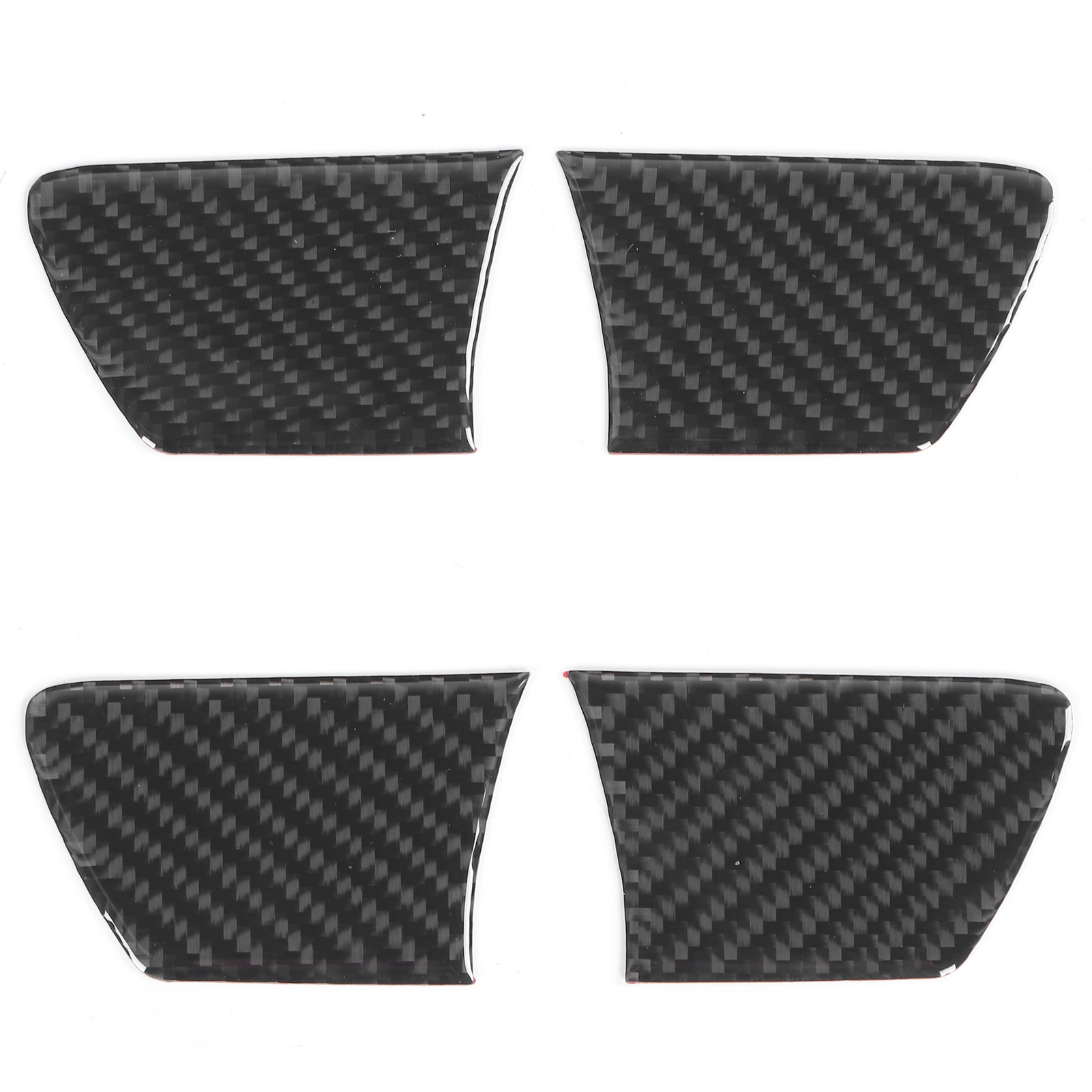 4-teiliges Türverkleidungsset Aus Kohlefaser Für Rav4 (2015–2019), Mit Dekorativem Schalenfinish.